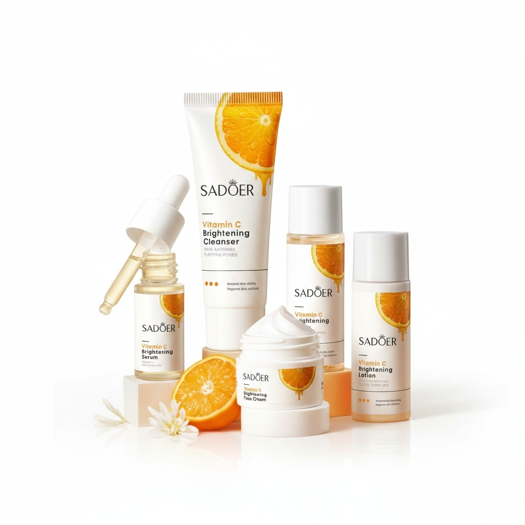 Coffret Soins Visage SADOER — Vitamine C (Format Voyage)